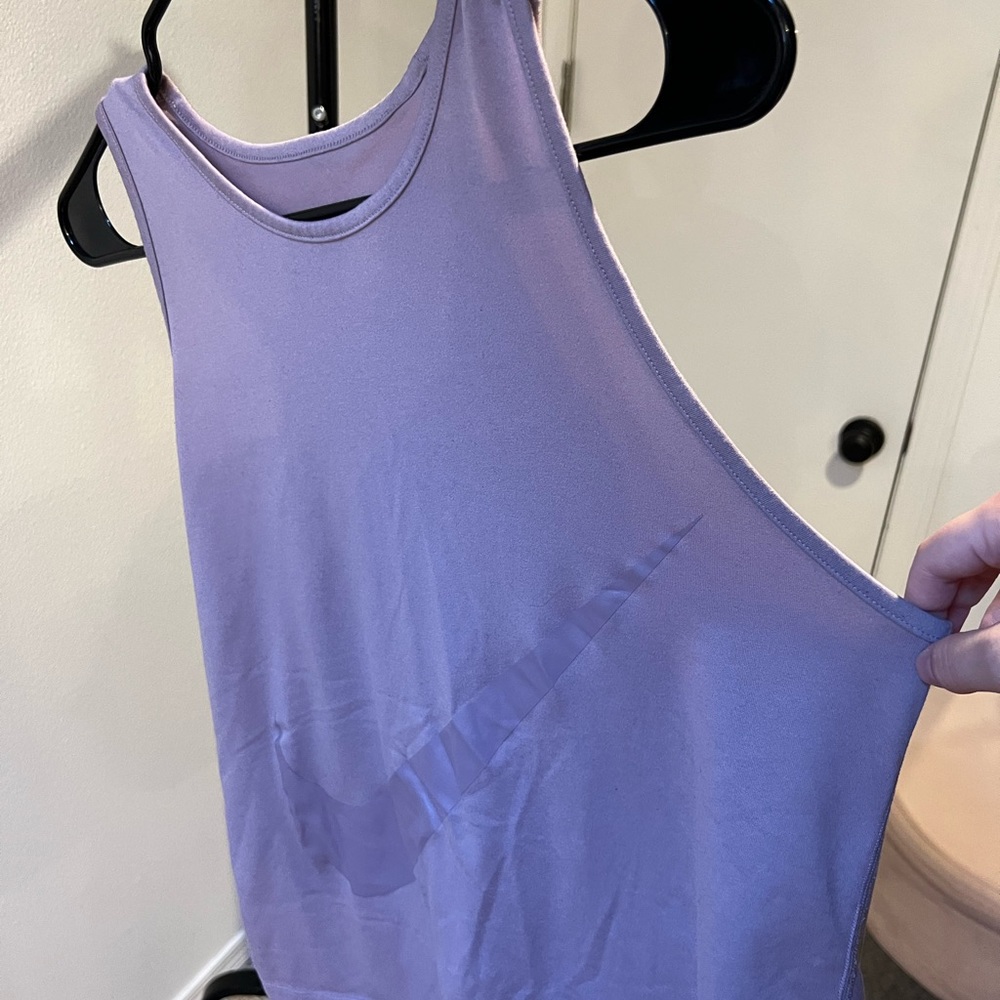 Nike Swoosh Lavender Tank Top